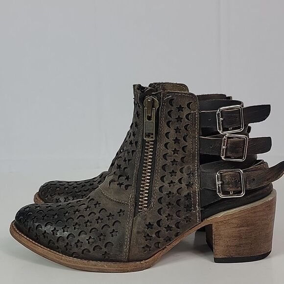 Freebird By Steven Dahlia Leather Women's Ankle Boots - Picture 7 of 12